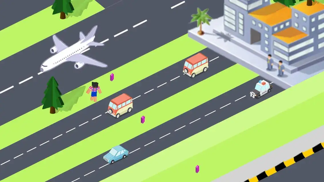 Road Crossing animation